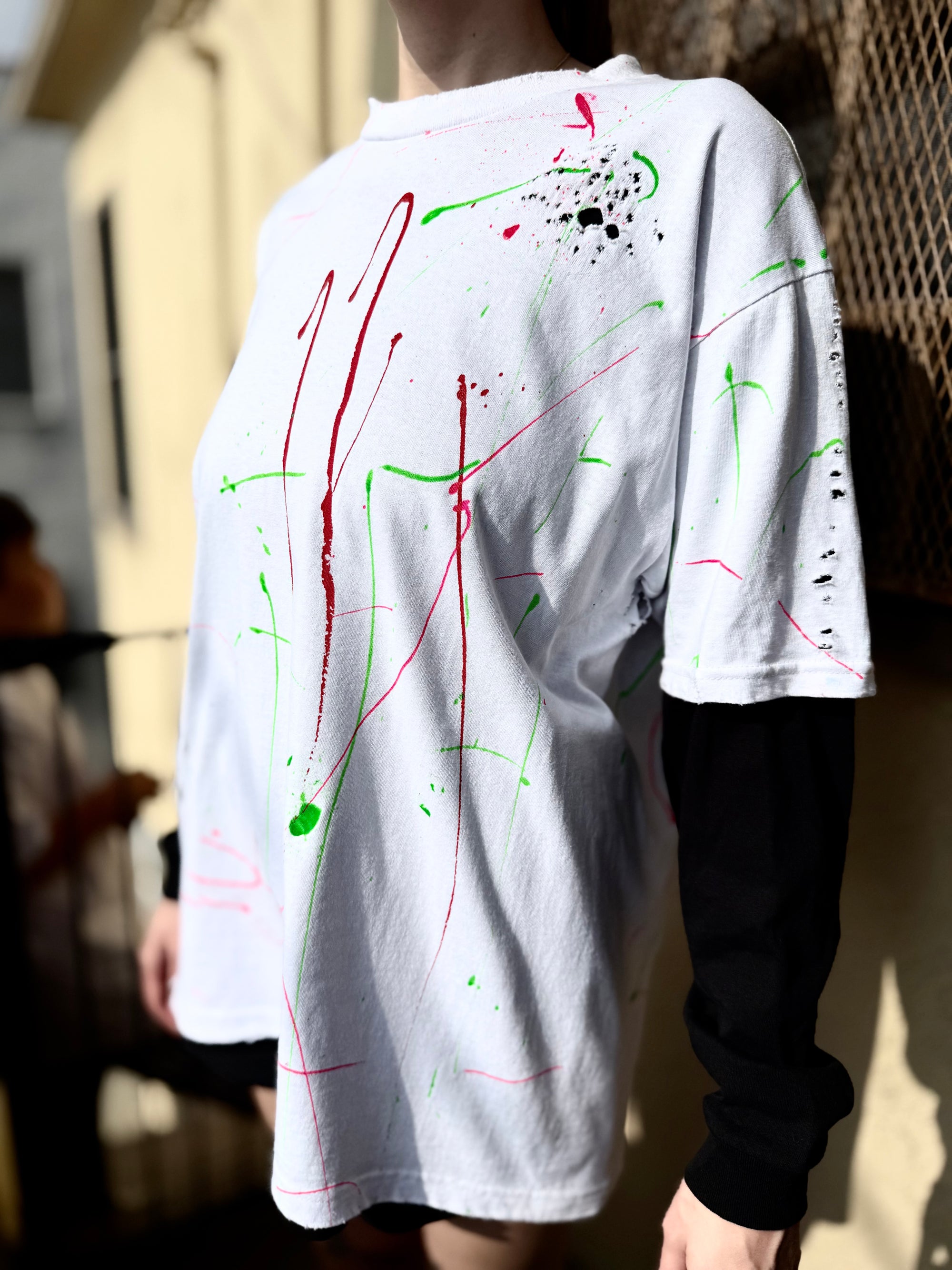 Splatterpiece Layered Tee