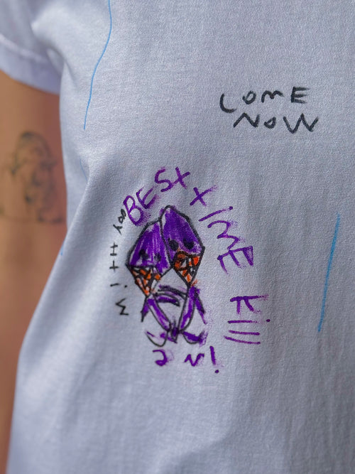 Figure No. 2 — Come Now | Soft cotton t-shirt with structured fit