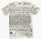 Hand-Painted Text Tee