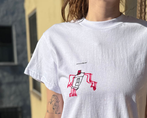 Figure No. 1 — Welcome Home | Soft cotton t-shirt with structured fit