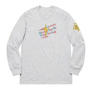 IKON X HS WAKE UP LS Tee With Side Arm Patch